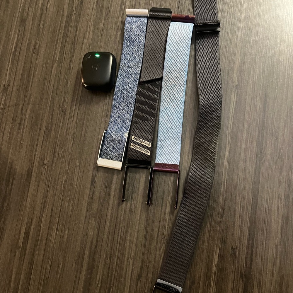Whoop 4.0 Bands and Charger